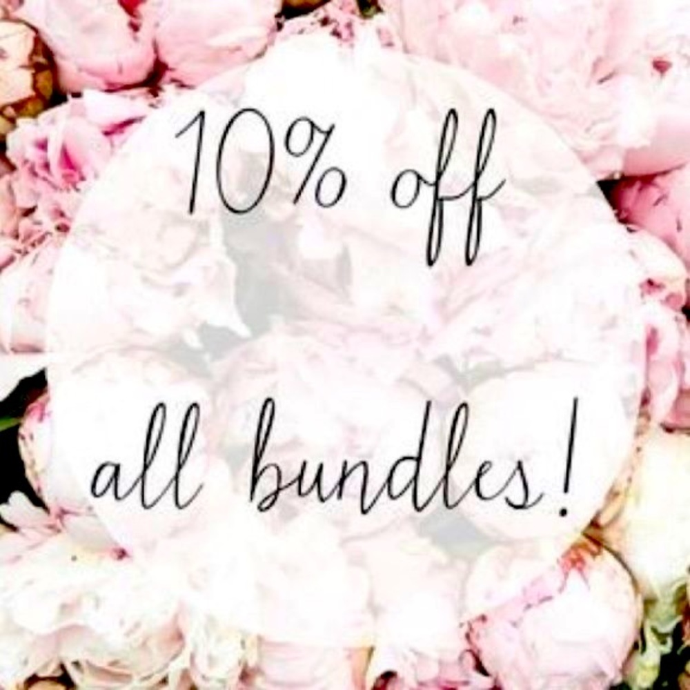 10% off all bundles! 2+ items!